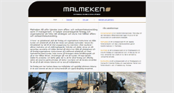 Desktop Screenshot of malmeken.se